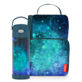 16oz FUNtainer Water Bottle & Lunch Box Bundle - Galaxy Teal