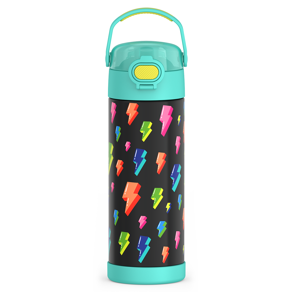16oz FUNTAINER® WATER BOTTLE WITH LOCKING LID