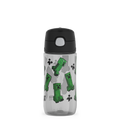 16oz THERMOS® KIDS WATER BOTTLE WITH SPOUT LID MINECRAFT
