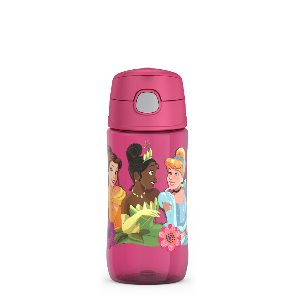16oz THERMOS® KIDS WATER BOTTLE WITH SPOUT LID DISNEY PRINCESS