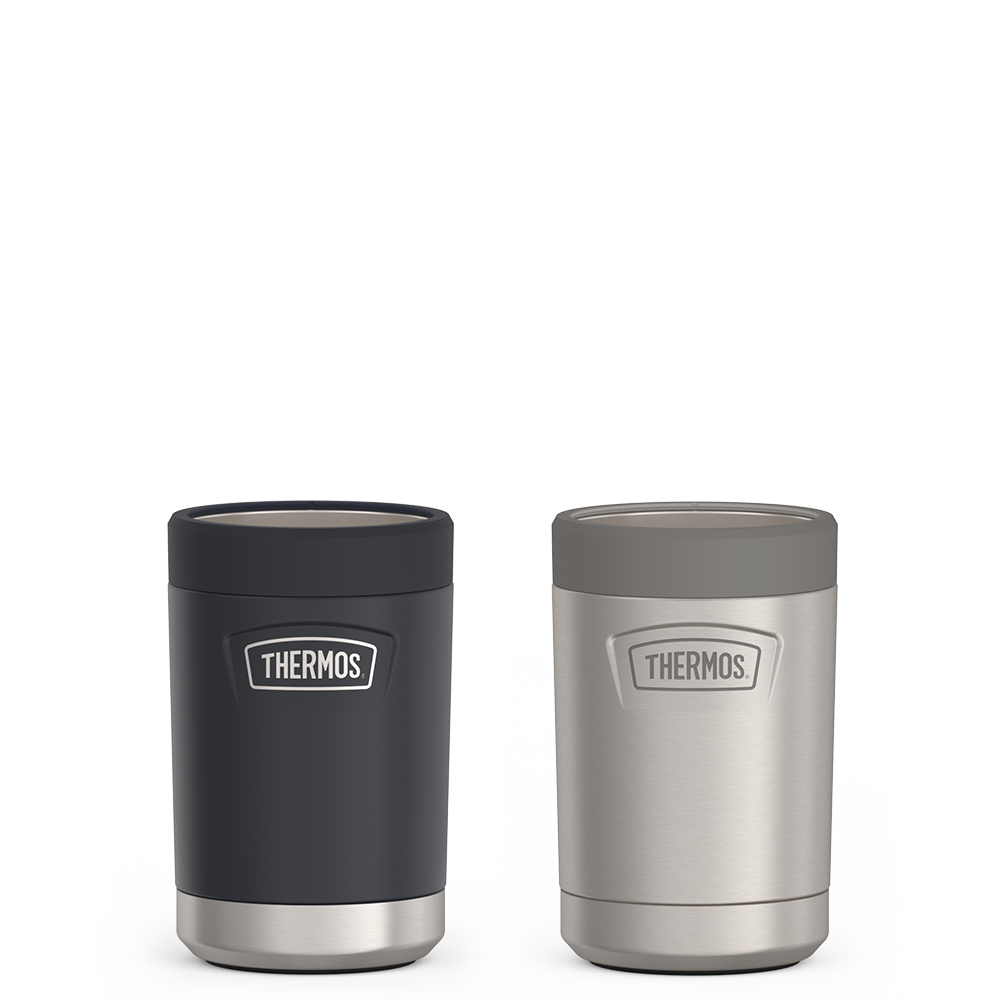 12oz Icon Can Insulator Bundle - Granite & Matte Stainless