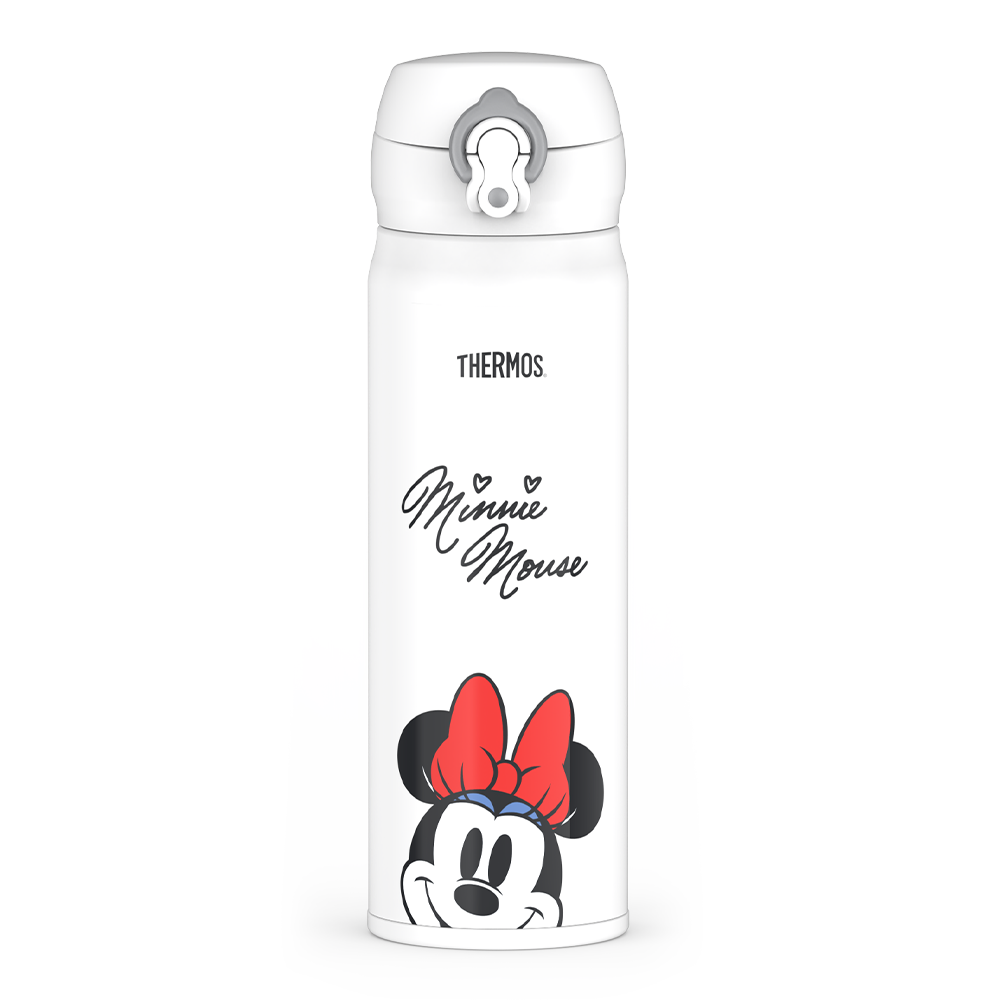 16oz STAINLESS STEEL DIRECT DRINK BOTTLE - DISNEY MINNIE MOUSE SIGNATURE