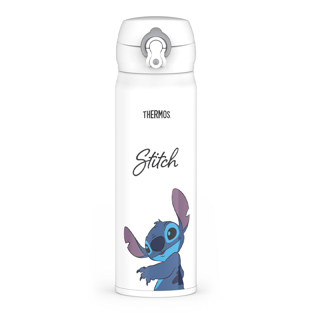 16oz STAINLESS STEEL DIRECT DRINK BOTTLE - DISNEY STITCH SIGNATURE