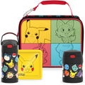 Pokémon Bundle - Soft Lunch Box, 12oz FUNtainer® Water Bottle, 10oz FUNtainer® Food Jar & Hard Ice
