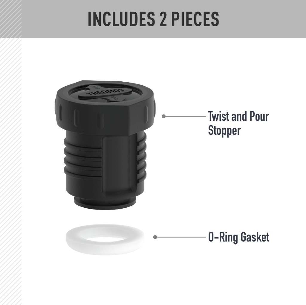 40oz STAINLESS KING™ BEVERAGE BOTTLE - REPLACEMENT STOPPER