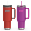40oz Cup Holder Mug Bundle - Crimson & Plum