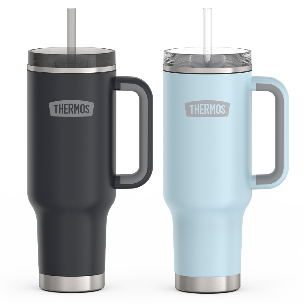 40oz Cup Holder Mug Bundle - Granite & Glacier