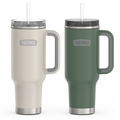 40oz Cup Holder Mug Bundle - Sandstone & Alpine Green