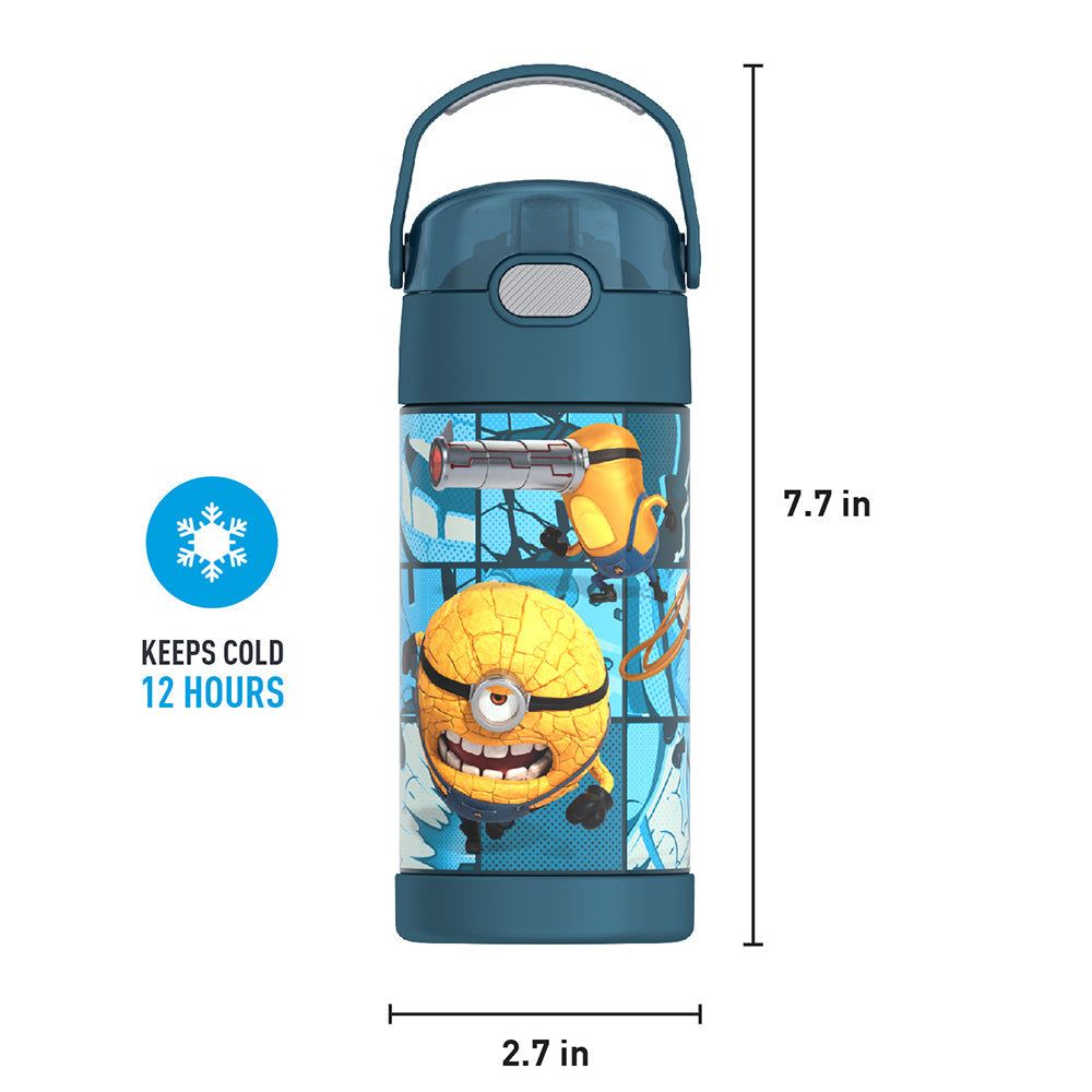 12oz FUNTAINER® WATER BOTTLE DESPICABLE ME 4 MOVIE