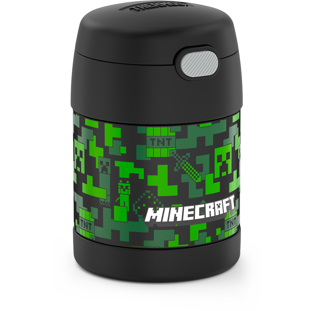10oz FUNTAINER® FOOD JAR MINECRAFT