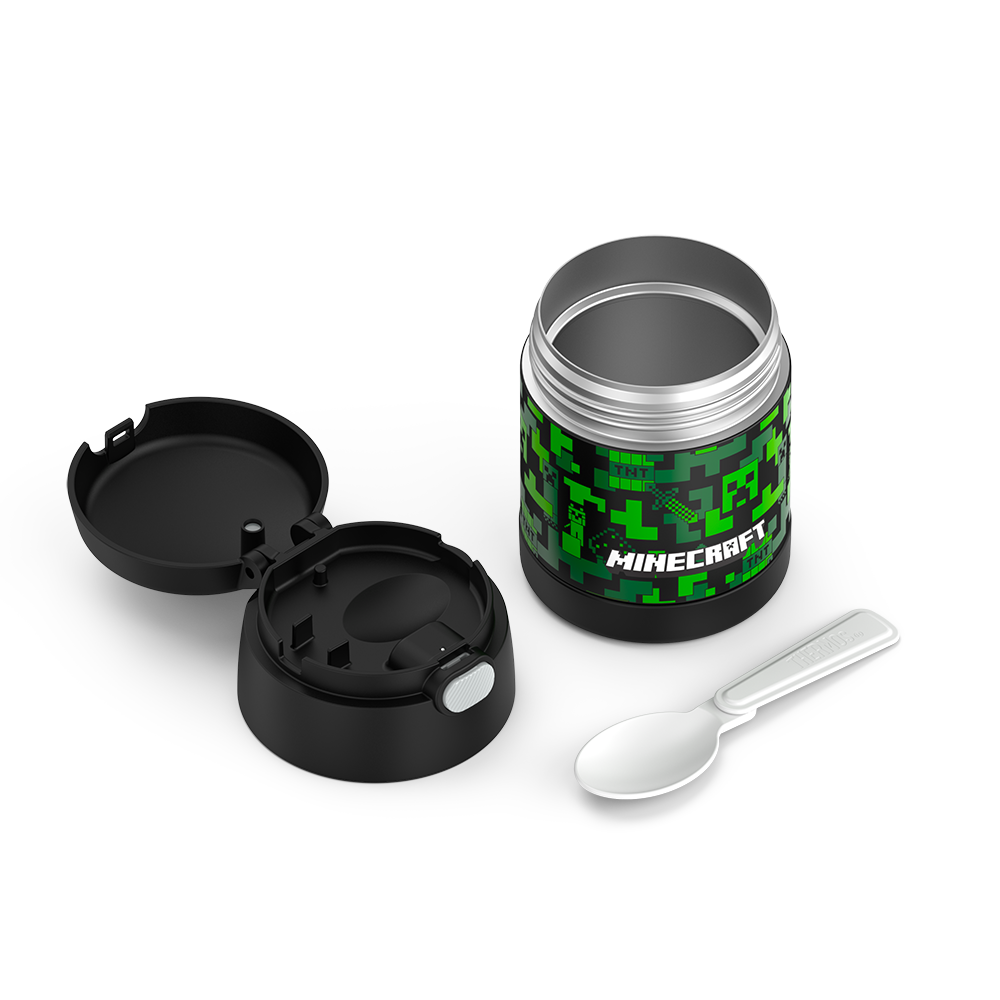 10oz FUNTAINER® FOOD JAR MINECRAFT