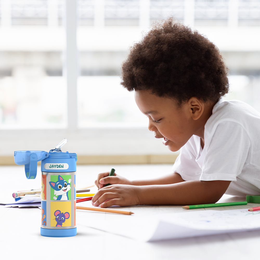 12oz FUNTAINER® WATER BOTTLE CoComelon