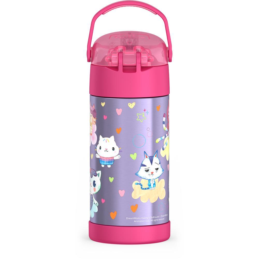12oz FUNTAINER® WATER BOTTLE GABBY'S DOLLHOUSE