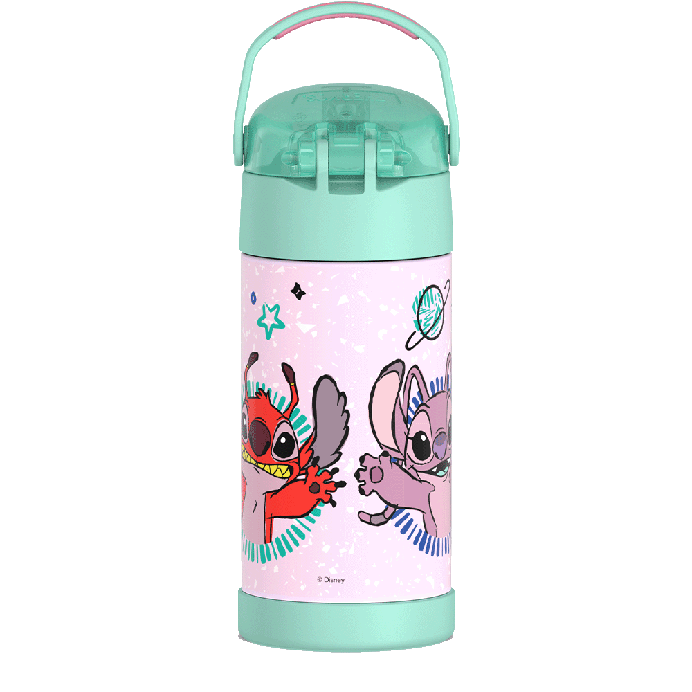12oz FUNTAINER® WATER BOTTLE DISNEY STITCH