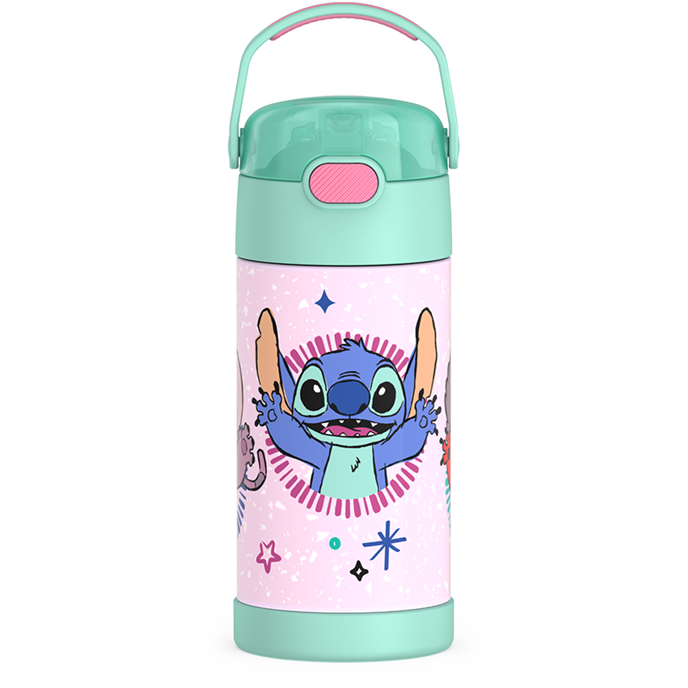 12oz FUNTAINER® WATER BOTTLE DISNEY STITCH