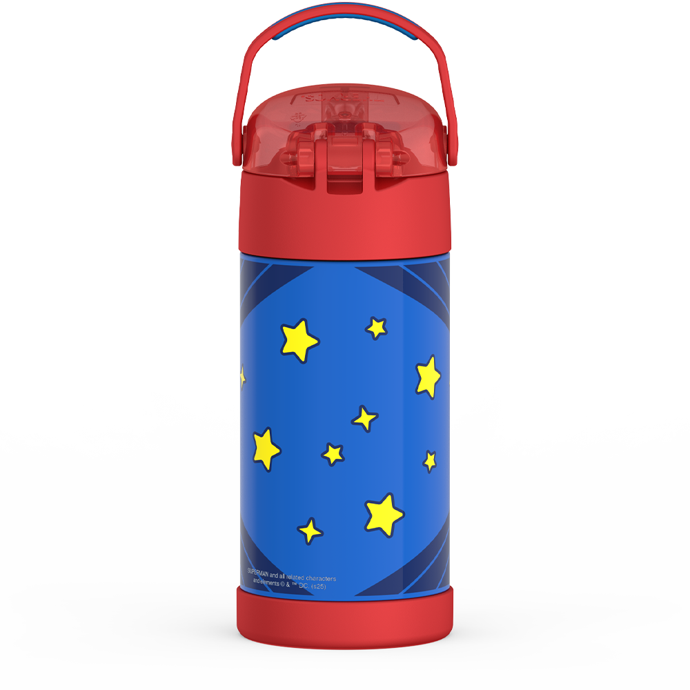 12oz FUNTAINER® WATER BOTTLE SUPERMAN