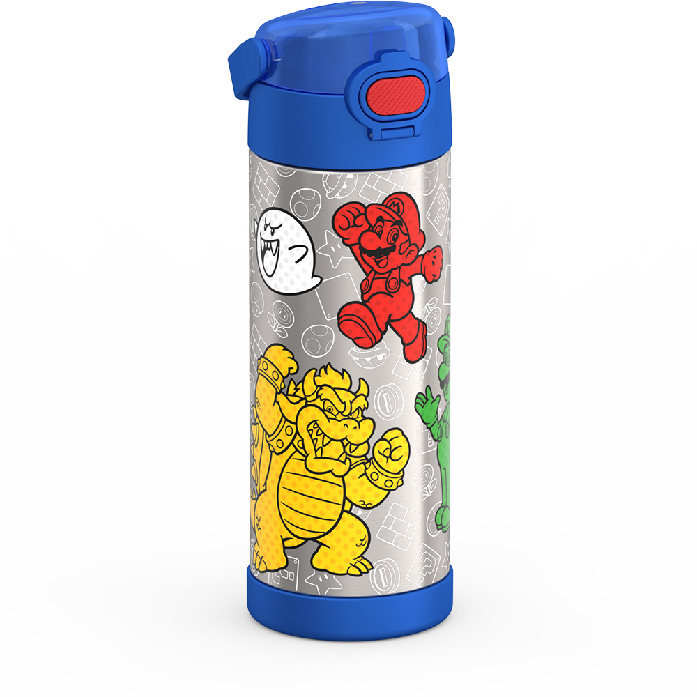 16oz FUNTAINER® WATER BOTTLE MARIO KART™