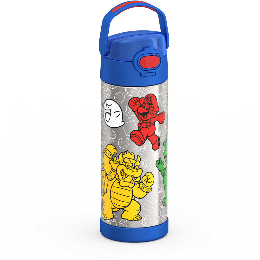 16oz FUNTAINER® WATER BOTTLE MARIO KART™