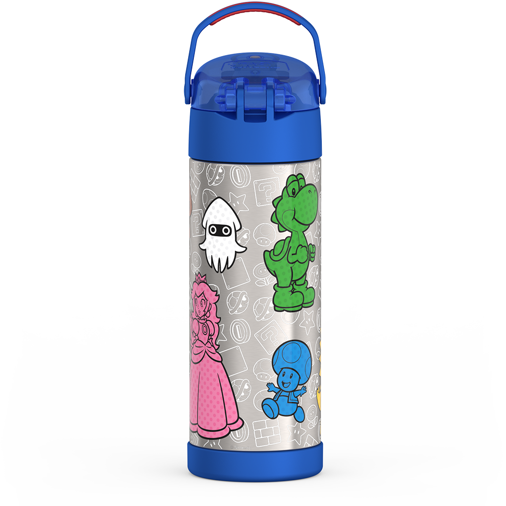 16oz FUNTAINER® WATER BOTTLE MARIO KART™