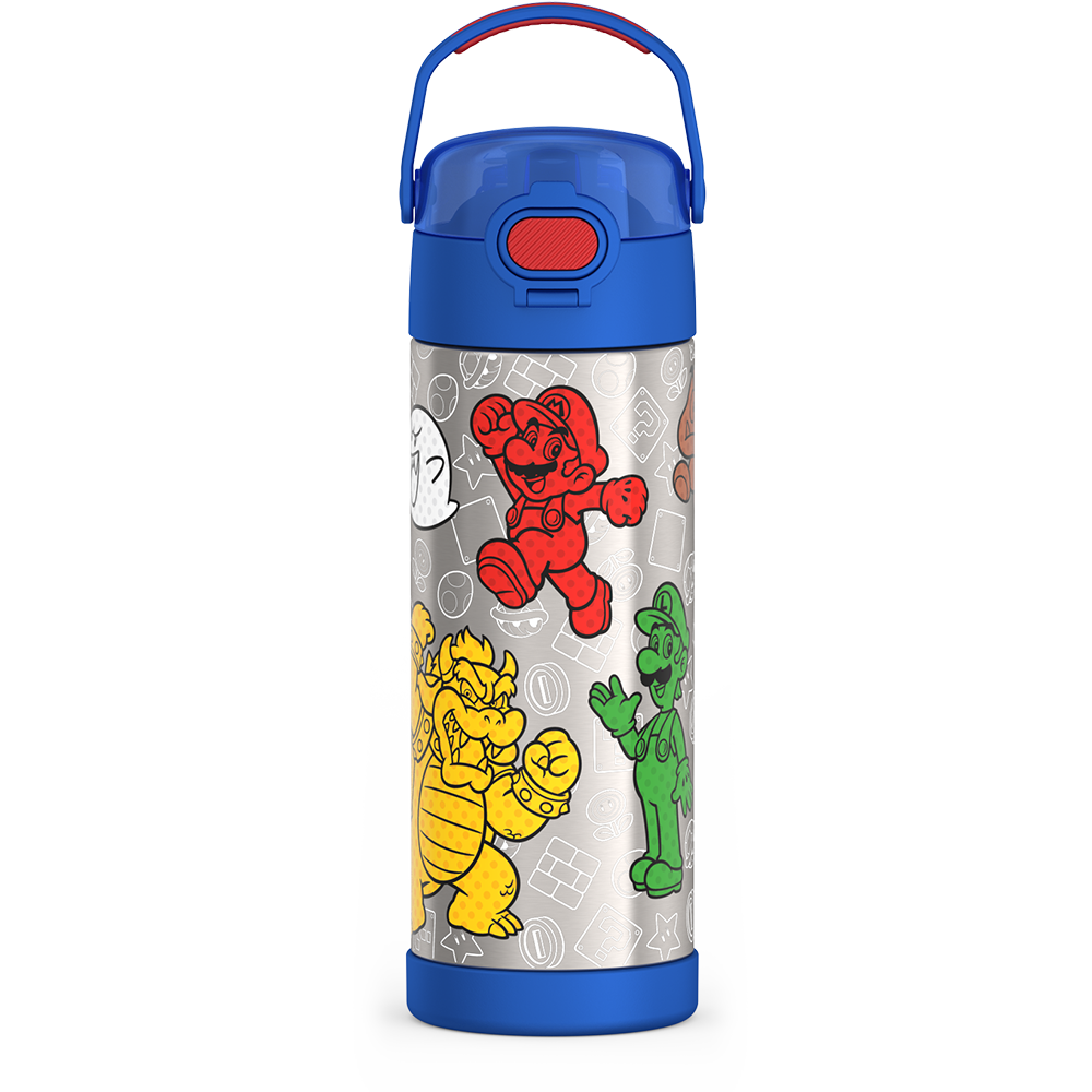 16oz FUNTAINER® WATER BOTTLE MARIO KART™