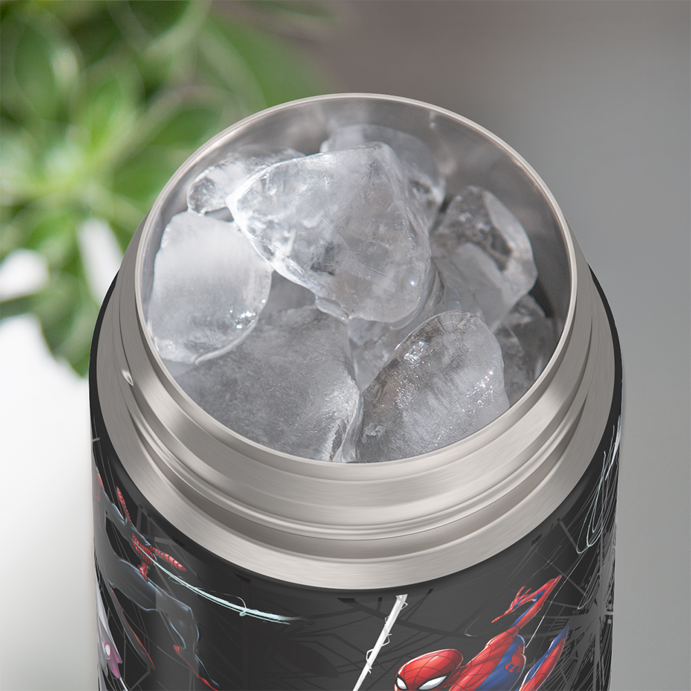 16oz FUNTAINER® WATER BOTTLE SPIDER-MAN