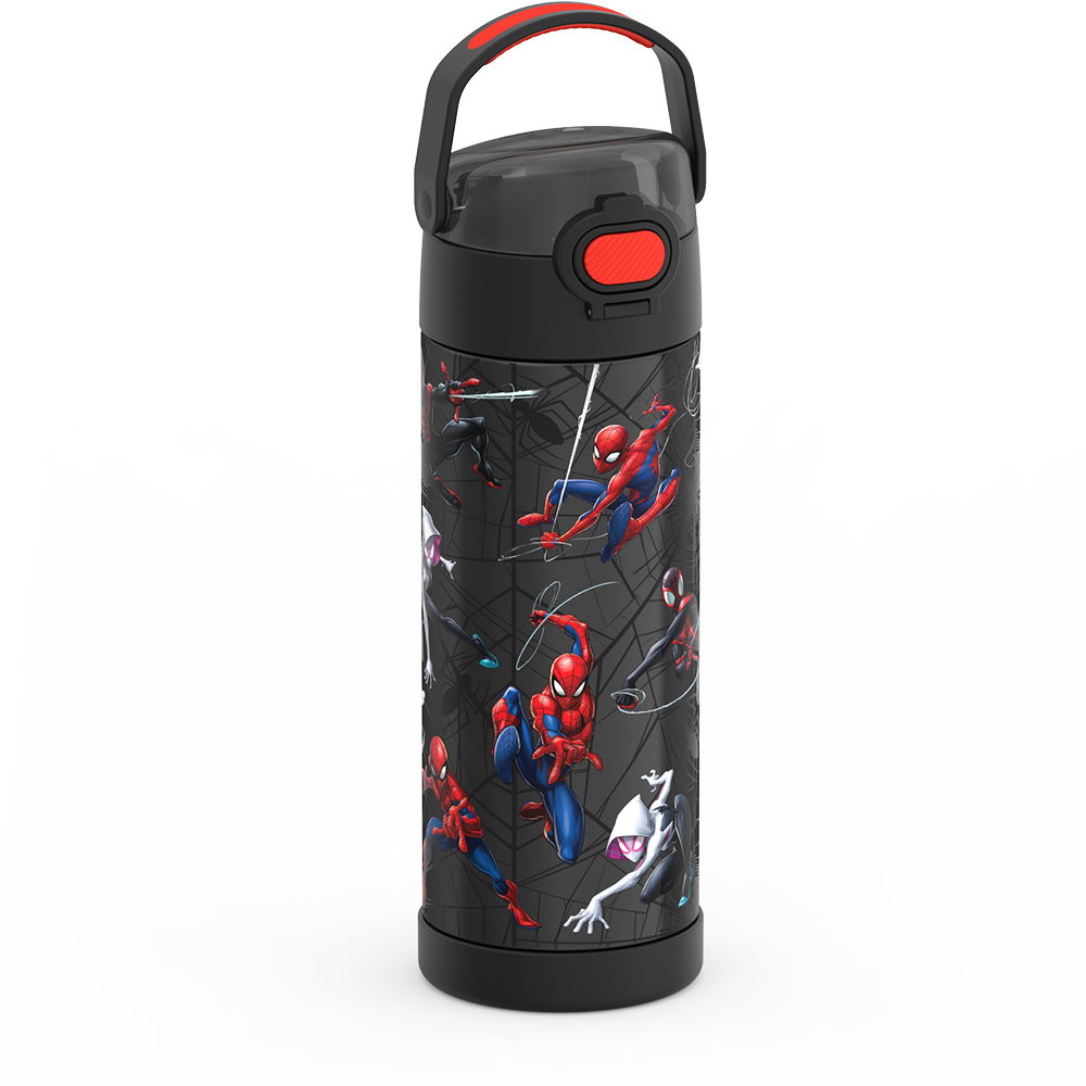 16oz FUNTAINER® WATER BOTTLE SPIDER-MAN