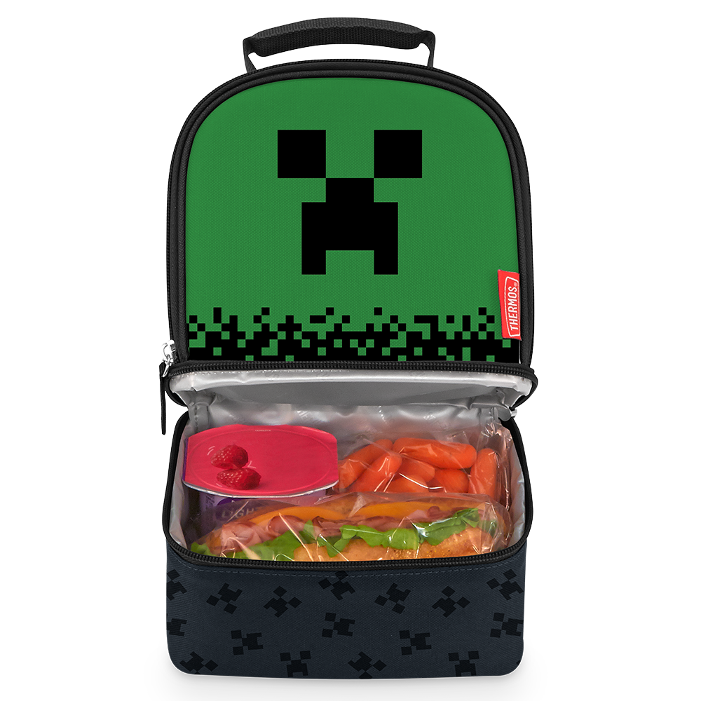 DUAL LUNCH BOX MINECRAFT